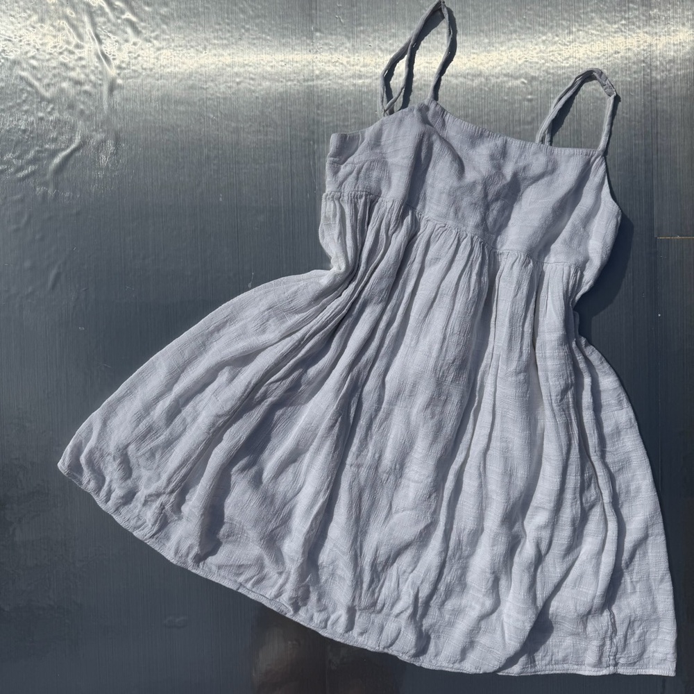 White American Eagle Baby Doll Dress